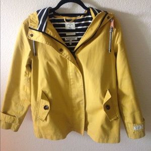 Joules Coastal Classic Yellow Raincoat